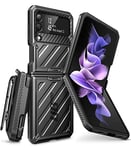 SUPCASE Unicorn Beetle Pro Heavy Duty Protective Case for Samsung Galaxy Z Flip 3 5G (2021), Black