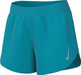 Nike Tempo Short, Bleu Sarcelle/argenté réfléchissant, L Femme