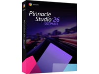 Pinnacle Studio Ultimate - (V. 26) - Bokspakke - 1 Bruker - Win - Multi-Lingual - Europa