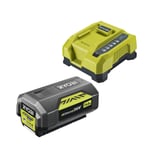 Batterie RYOBI 36V LithiumPlus 4.0 Ah - 1 chargeur rapide RY36BC60A-140