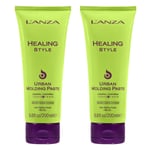 2-Pack LANZA Healing Style Urban Molding Paste 200ml, 400ml