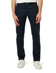 Dickies Men's Skinny-Straight Double Knee Work Pant, Dark Navy V1, 33W x 32L