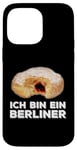 Coque pour iPhone 14 Pro Max Discours d'Ich Bin Ein Berliner Jelly Donut Cold War