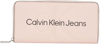 Calvin Klein Girl's CK Must Wallet W/Flap MD, Pale Conch, One Size