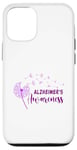 Coque pour iPhone 14 Porter Purple Alzheimer Sensibilisation Démence