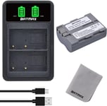 En-El3E En-El3 Batterie Et Chargeur Avec Usb Type C Port Pour Nikon D30, D50, D70, D70S, D80, D90, D100, D200, D300, D300S, D700 D900 Digital Camera