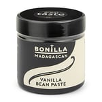 Bonilla Madagascan - Vanilla Bean Paste with Seeds (50g), Bourbon Beans, Non-GMO, Kosher, Gluten-free, Vegetarian, Vegan, Made in the UK, No Artificial or Synthetic Flavours, For Custard & Ice-cream