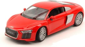 WELLY - Voiture de 2016 Rouge – AUDI R8 V10 - 1/24 - WEL24065RO