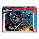 Educa - Puzzle Spiderman 200 pièces | Puzzle Marvel Enfant. Recommandé à partir de 6 Ans | Puzzle Spider-Man (18100)