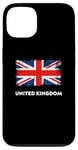 Coque pour iPhone 13 Drapeau United Kingdom Angleterre Union Jack