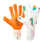 Rinat Gant de Gardien de But Nkam Prime W/G, Unisexe, Blanc, Vert, Taille 4