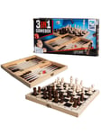 Clown Games - 3In1 Game Box Wood