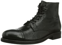 SELECTED Mens Sel Victor Boot I Unlined Classic Boots Half Length Blue Blau (Black) Size: 11 UK