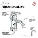 Mitigeur lavabo retro JACOB DELAFON Fairfax