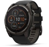 Garmin Fenix 8 SOLAR Sapphire 51mmCarbon Gray DLC TI/Black