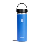 Hydro Flask - Water Bottle 591 ml (20 oz) - Vacuum Insulated Stainless Steel Water Bottle with Leak Proof Flex Cap and Powder Coat - BPA-Free - Wide Mouth - Cascade