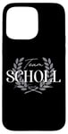 Coque pour iPhone 15 Pro Max Membre de la famille fier de l'équipe Scholl