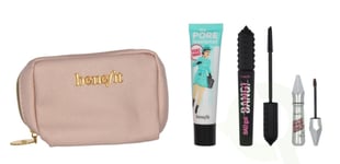 Benefit Top Trip Beauty Set 33.5 ml Porefessional Primer 22ml/Badgal Bang! Mascara 8,5gr/Gimme Brow+ #3 3gr/Pouch