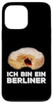 Coque pour iPhone 13 Pro Max Discours d'Ich Bin Ein Berliner Jelly Donut Cold War