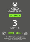 Microsoft Xbox Game Pass Ultimate – 3 Month Subscription - International Key