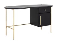 Habitat 1 Drawer Jelly Bean Desk - Black