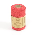 EVERLASTO Ficelle de Boulanger en Coton Solide 2 mm Environ Fraise 100 m