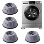 4pcs Tvättmaskin Vibrationsdämpare Fötter som dämpar vibrationer