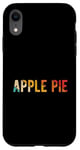 iPhone XR Apple Pie Retro Apple Pie Restaurant Food Fan Date Foodie Case