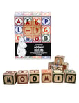 Moomin Wooden Alphabet Blocks Patterned Barbo Toys