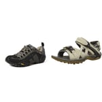 Merrell Hiking Shoe Black 11 UK + Sandal Beige 11 UK