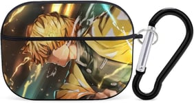 Demon Slayer : Demon Slayer : Demon Slayer Airpods Pro Case, Airpods Pro Bluetooth Headphone Set, Airpods Protective Case, Housse de protection, Antichoc, ¿¿tanche, Anti-poussi¿¿re, Anti-