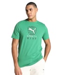 PUMA T- Shirt Better Sportswear Tee Mixte, Archive Vert, L