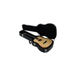 RockCase Acoustic Guitar Hardshell Case (Mini Acoustic), Curved - Black