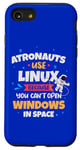 iPhone SE (2020) / 7 / 8 Astronauts use Linux coz they cannot open windows in space Case