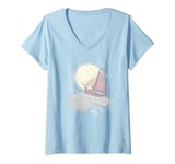 Womens Where the Wild Things Are Sail Away V-Neck T-Shirt