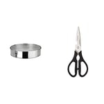 IBILI 704225 Tamis à Farine INOX 25 cm & Amazon Basics Ciseaux de Cuisine multiusage