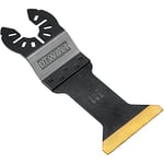 Dewalt Multi-Tool SAEGE Blade 43x10 mm 100 Black – Pack of 1, DT20737B QZ