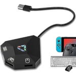 Tangentbord och musadapter för Nintendo Switch/ Ps4/ Ps3/ Xbox One/ Xbox 360 Converter