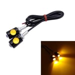 2st led mini miniatyr liten blinkers blinkers motorcykel bärnsten