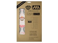 All Mountain Style AMS High Impact Frame Guard Extra – Protects your bike from scratches and dings, Red Bull Free Grey