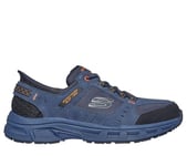 Skechers Men's Oak Canyon CONSISTENT Winner Hiking Shoe, Navy, 7.5 UK