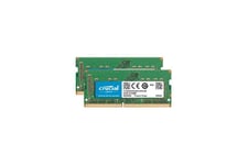 Crucial - 16GB:2x8GB - DDR4 RAM - 2400MHz - SO DIMM 260-PIN - Ikke-ECC - CL17