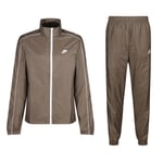 NIKE MEN'S SPORTSWEAR WOVEN TRACKSUIT KHAKI GREEN RETRO NYLON NEW BNWT SWOOSH OG