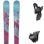 NORDICA Pack ski Nordica Santa Ana 87 25 + Fixations Femme Bleu / Noir Violet taille 161 2025