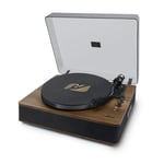 Muse MT-107 BTO Platine vinyle, 33/45 Trs, Bluetooth, USB pour lecture/encodage, Finition Noir et bois - Enceintes Stéréo 2x5W