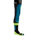 Fox Racing Flexair Genouillère, Chaussette, Maui Bleu, L Hommes