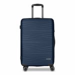 Franky Dallas 3.0 4 roues trolley M 65 cm avec soufflet d'extension dark blue (FRA12346-02)