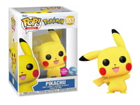 Figurine - Pop! Games - Pokémon - Pikachu (Flocked) - N° 553 - Funko