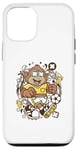 Coque pour iPhone 14 Singe de football