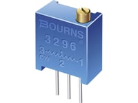 Bourns 3296W-1-204Lf 3296W-1-204Lf Spindeltrimmer 25-Trins Lineær 0.5 W 200 Kω 9000 ° 1 Stk